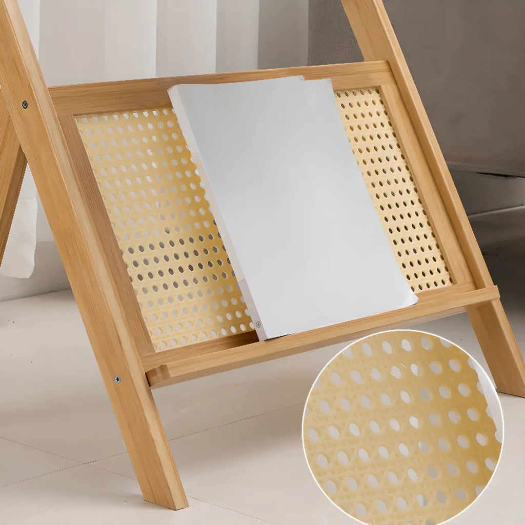 Table d'appoint élégante et pliable en bois pour salon