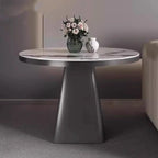 Table d'appoint carrée en marbre noir pour salon