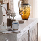 Meuble d'appoint rustique autoportant pour la décoration du salon