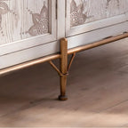Meuble d'appoint rustique autoportant pour la décoration du salon