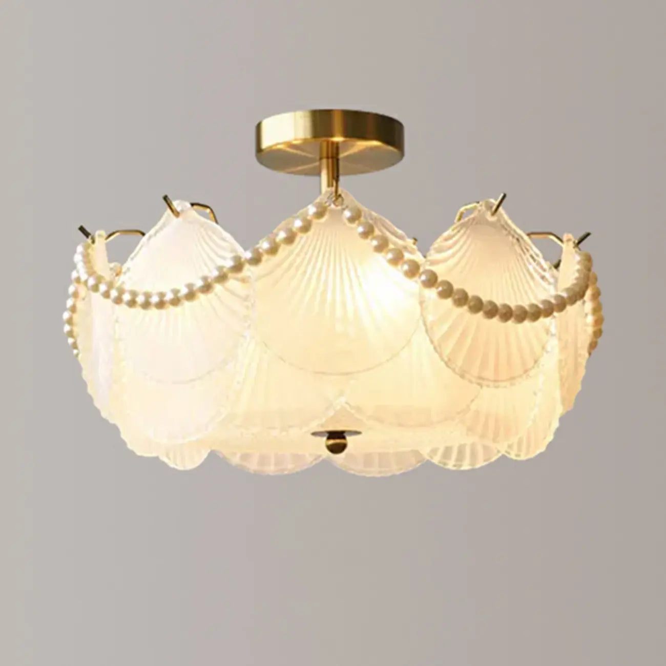 Plafonnier rond géométrique pour salon moderne