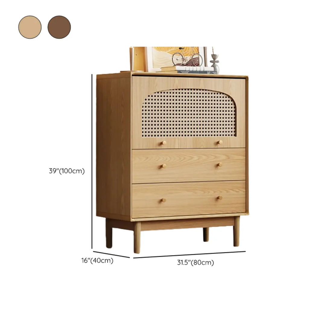 Meuble de rangement moderne du milieu du siècle pour salon, porte vitrée