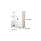 Cassettiera moderna rettangolare a 5 cassetti per la casa