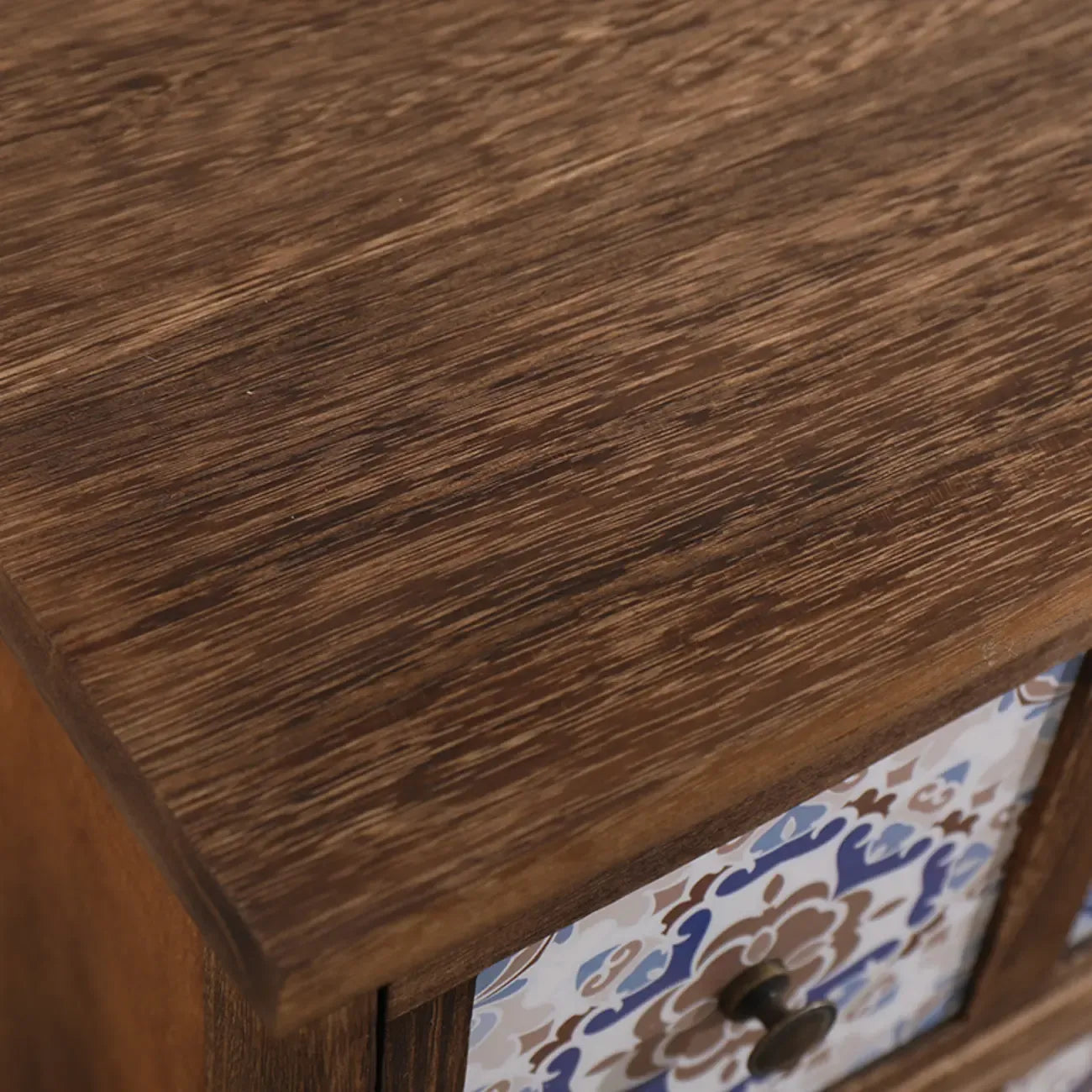 Meuble vintage milieu du siècle avec tiroirs - Motif unique