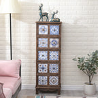Meuble vintage milieu du siècle avec tiroirs - Motif unique