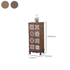 Meuble vintage milieu du siècle avec tiroirs - Motif unique