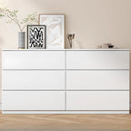 Commode double minimaliste en bois pour chambre à coucher