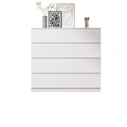 Commode double minimaliste en bois pour chambre à coucher