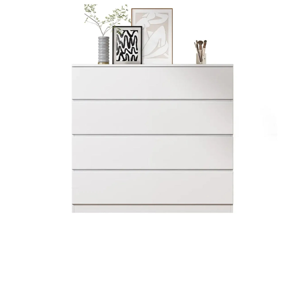 Commode double minimaliste en bois pour chambre à coucher