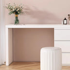 Commode double minimaliste en bois pour chambre à coucher