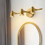 Lampada da Parete per Bagno Antico in Rame Oro con Cavo