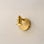 Lampada da Parete per Bagno Antico in Rame Oro con Cavo
