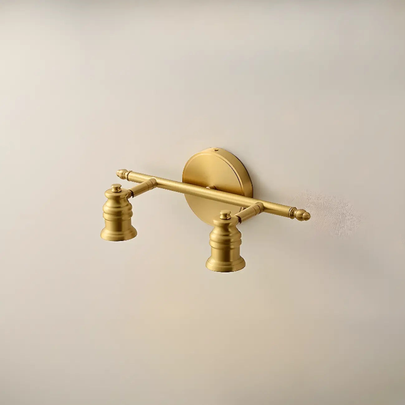 Lampada da Parete per Bagno Antico in Rame Oro con Cavo