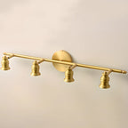 Lampada da Parete per Bagno Antico in Rame Oro con Cavo