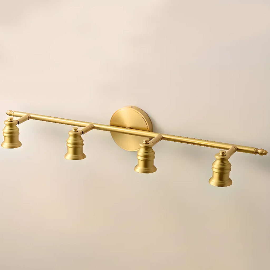 Lampada da Parete per Bagno Antico in Rame Oro con Cavo