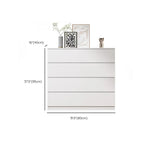 Commode double minimaliste en bois pour chambre à coucher