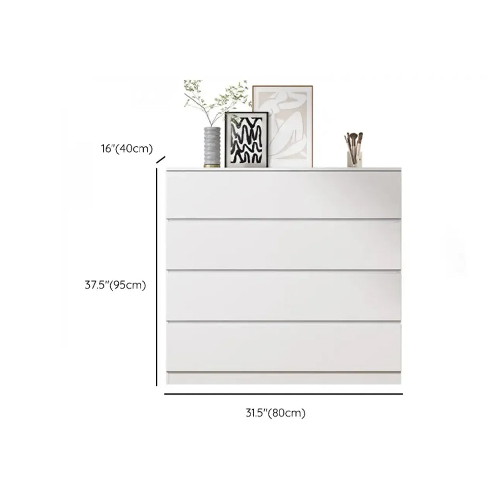 Commode double minimaliste en bois pour chambre à coucher