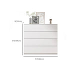 Commode double minimaliste en bois pour chambre à coucher