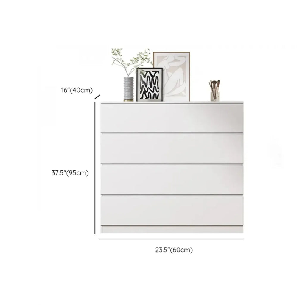 Commode double minimaliste en bois pour chambre à coucher
