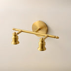 Lampada da Parete per Bagno Antico in Rame Oro con Cavo