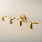 Lampada da Parete per Bagno Antico in Rame Oro con Cavo