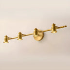Lampada da Parete per Bagno Antico in Rame Oro con Cavo
