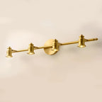 Lampada da Parete per Bagno Antico in Rame Oro con Cavo