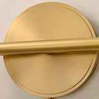Lampada da Parete per Bagno Antico in Rame Oro con Cavo