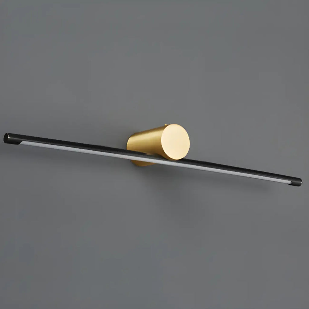 Applique murale moderne à LED à une lumière pour salle de bain, à placer au-dessus du miroir.