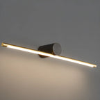 Applique murale moderne à LED à une lumière pour salle de bain, à placer au-dessus du miroir.