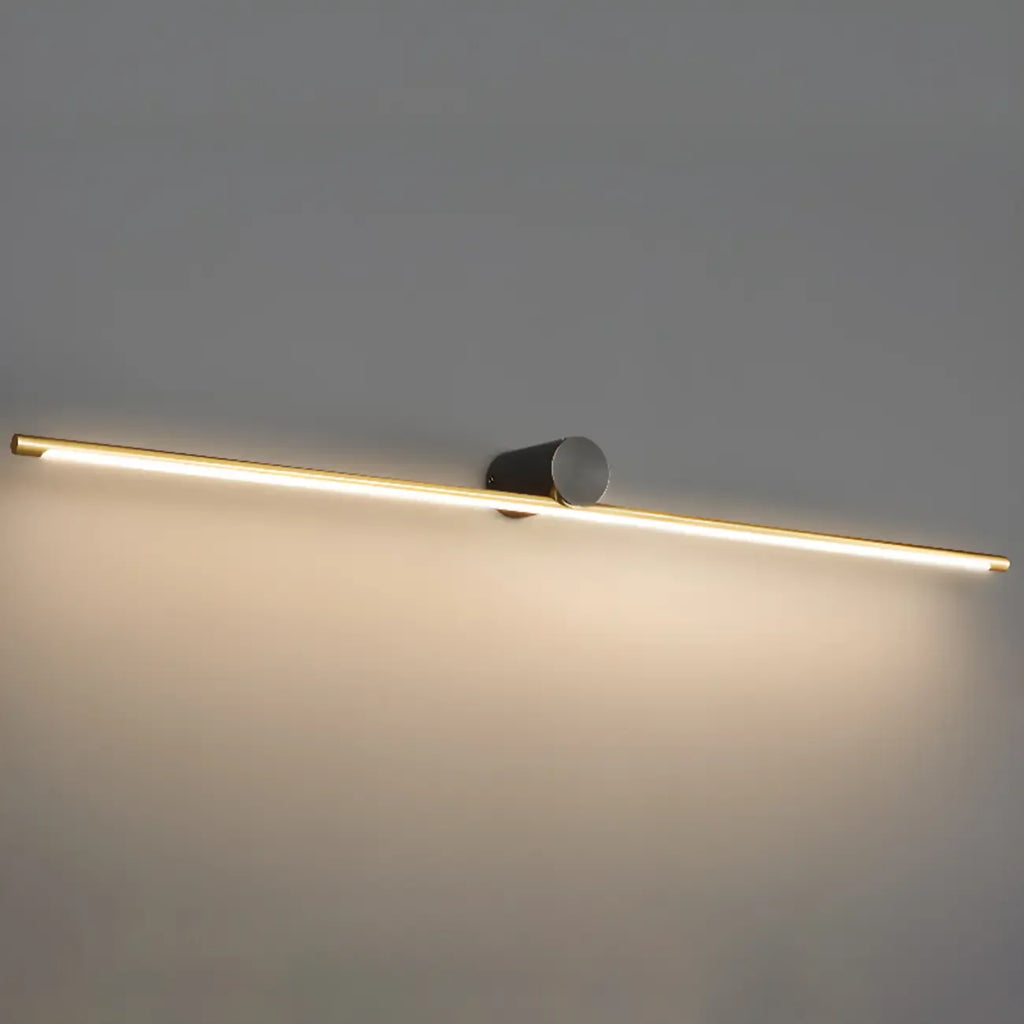 Applique murale moderne à LED à une lumière pour salle de bain, à placer au-dessus du miroir.