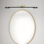 Applique murale LED linéaire moderne avec abat-jour noir