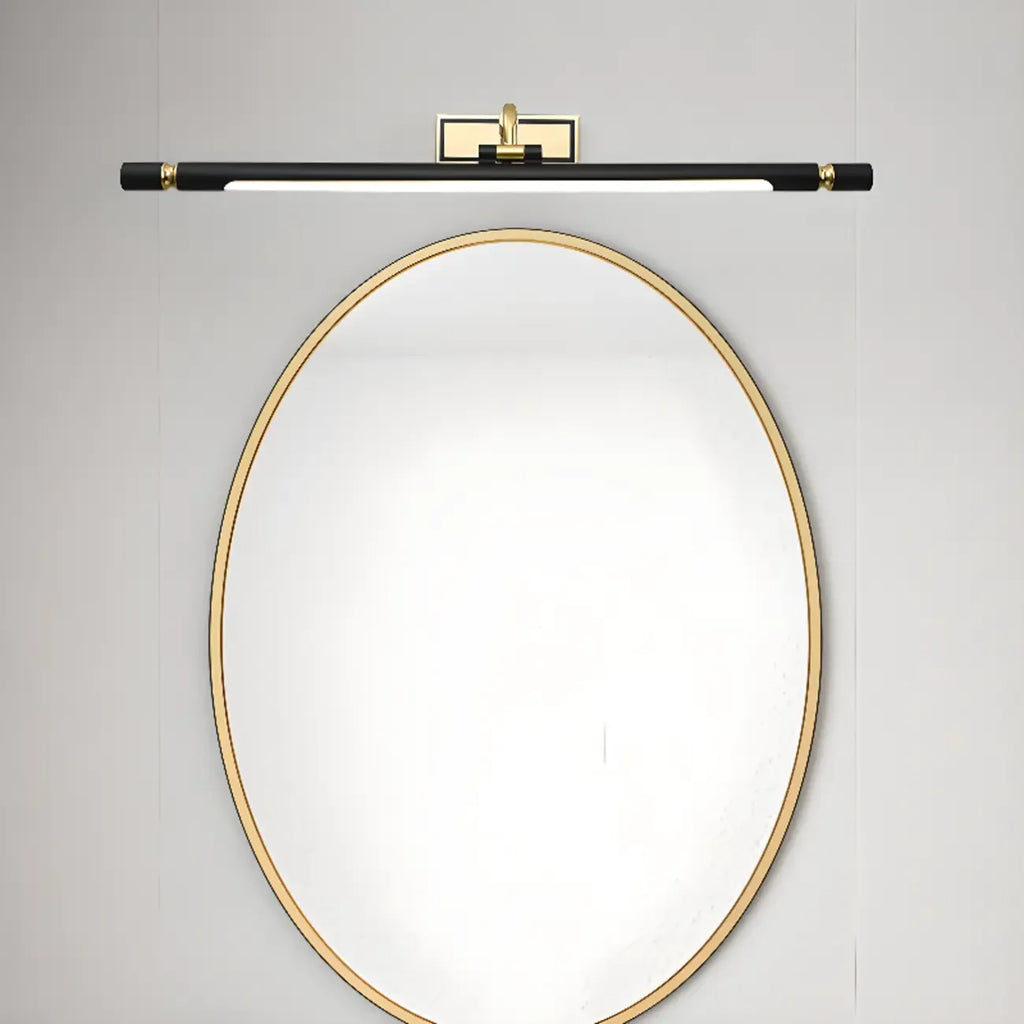 Applique murale LED linéaire moderne avec abat-jour noir