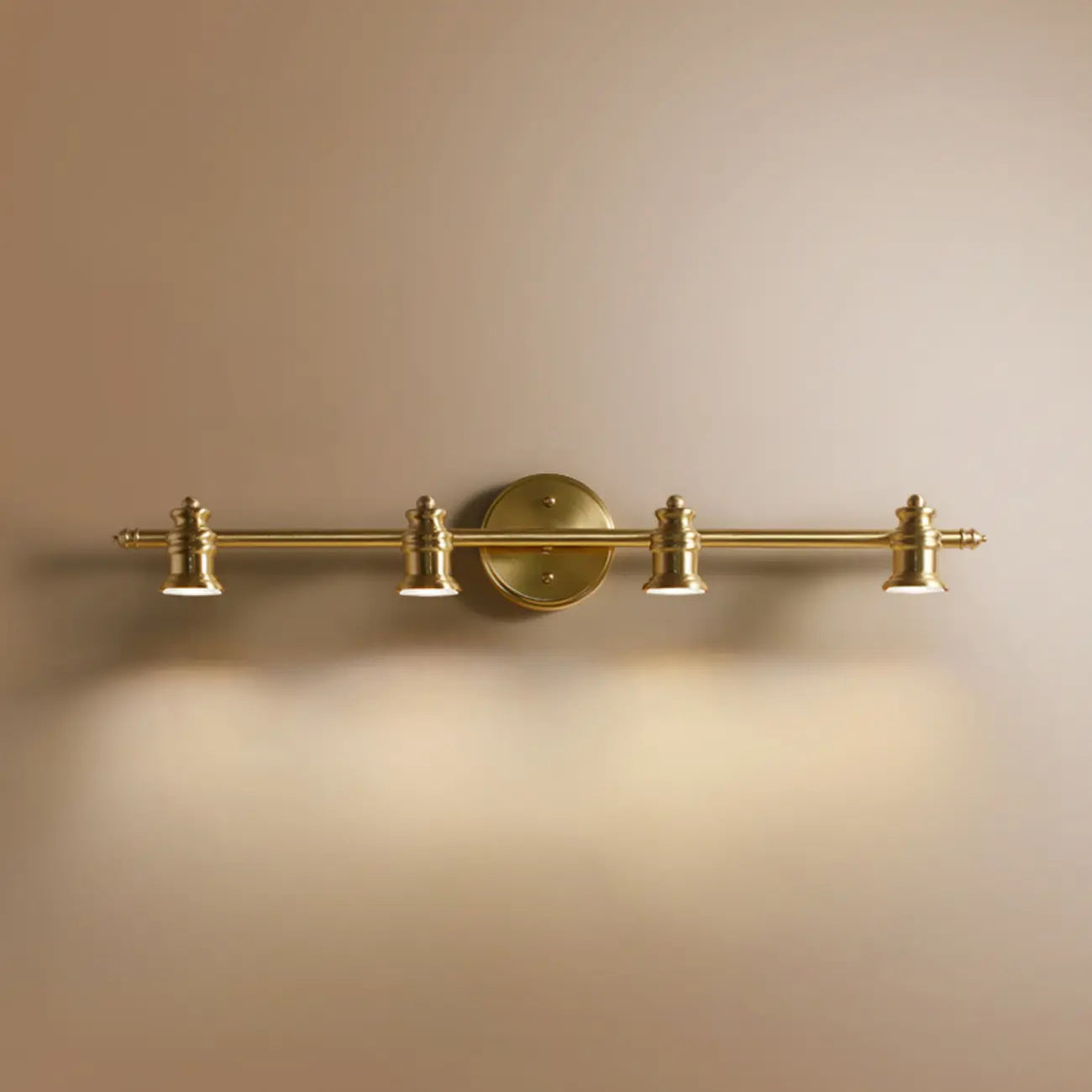 Applique da bagno vintage a 3 luci sopra lo specchio