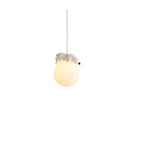 Lampada a sospensione per bambini a forma di coniglio e luna 3D dimmerabile per cameretta