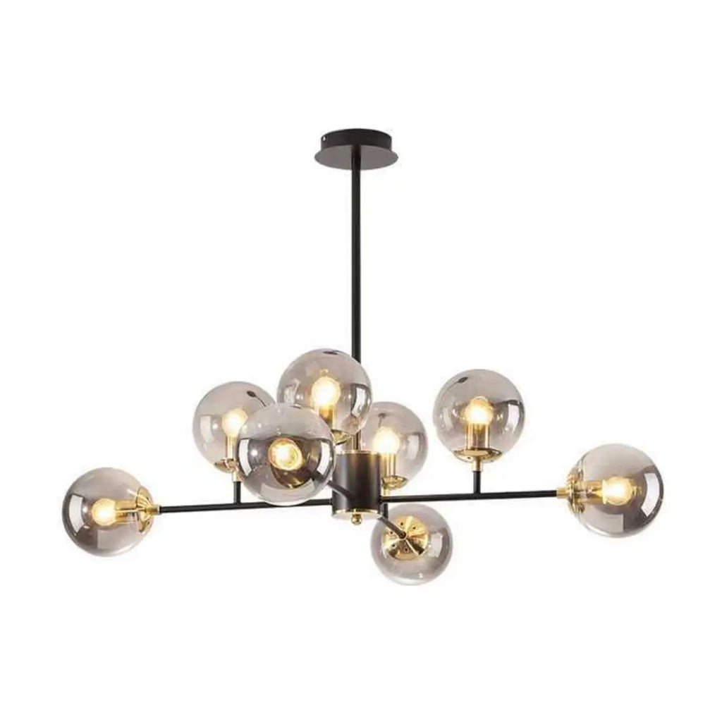 Lustre globe en verre moderne pour la décoration du salon