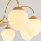 Lampadario a sospensione moderno con globo in vetro a 3/5/8 luci