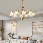 Lustre suspendu moderne et élégant à hauteur réglable