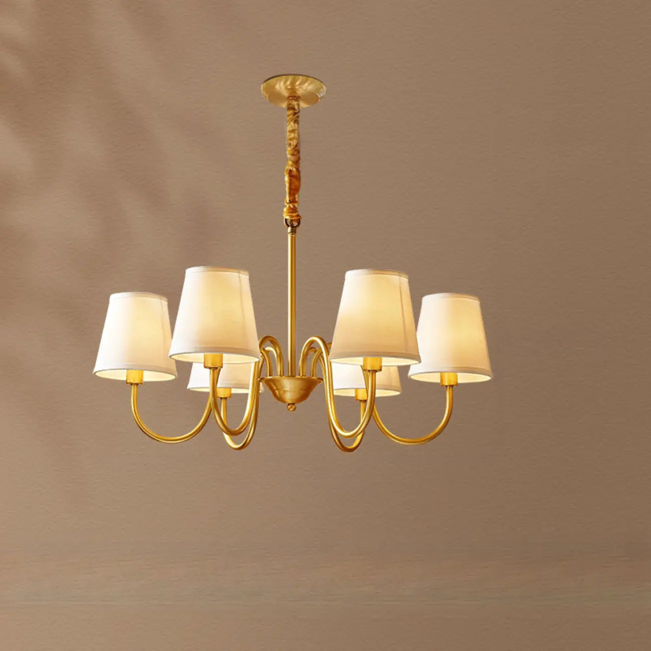 Lustre suspendu moderne et élégant à hauteur réglable