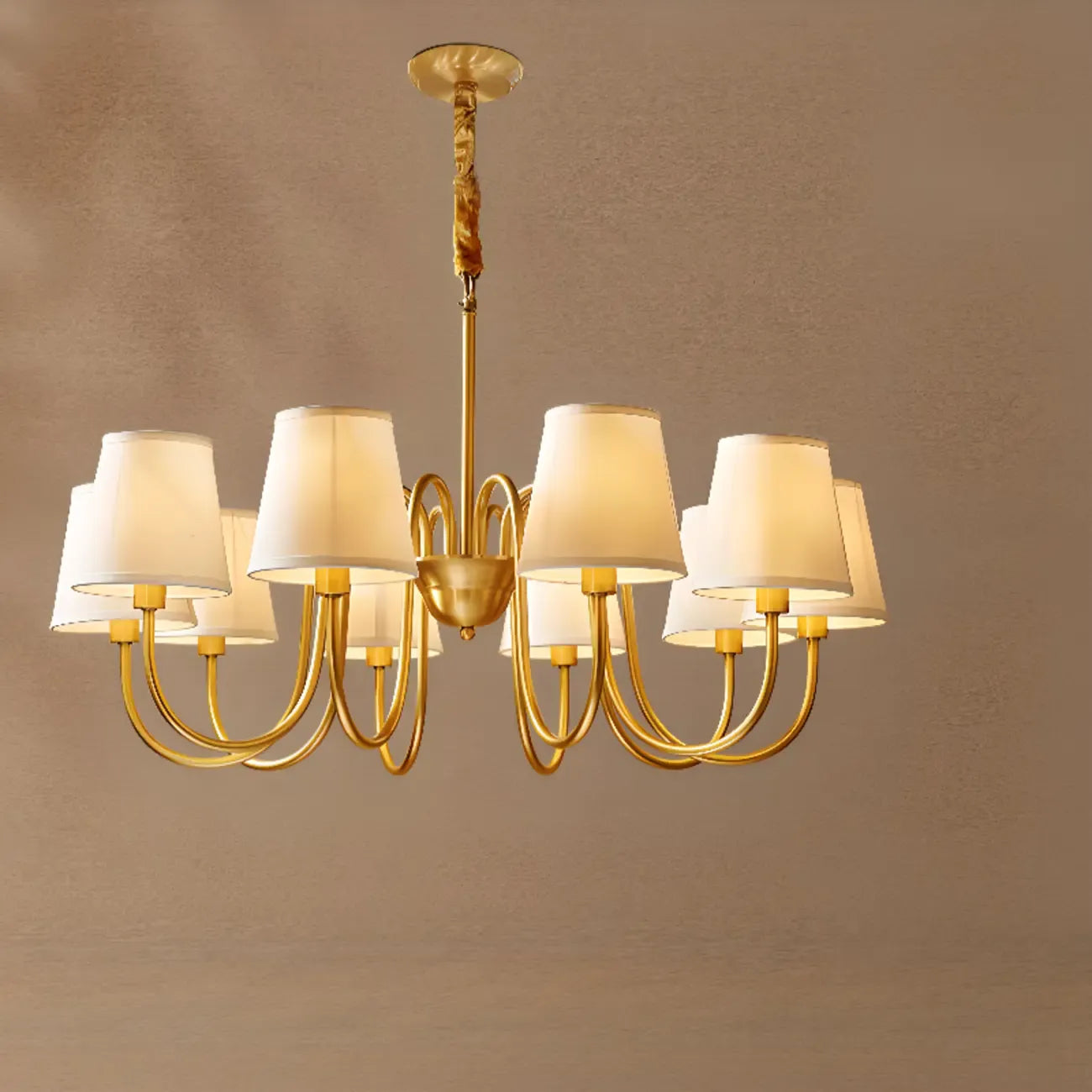 Lustre suspendu moderne et élégant à hauteur réglable