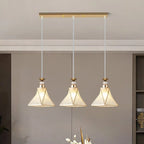 3 luci, forma affusolata, plastica, moderno, altezza regolabile
