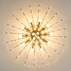 Lustre en cristal à plusieurs lumières en forme de goutte d'eau pour salle à manger