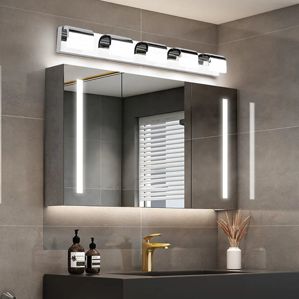 Applique murale de salle de bain au-dessus du miroir avec abat-jour