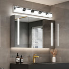 Applique murale de salle de bain au-dessus du miroir avec abat-jour