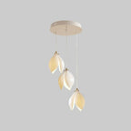 Suspension LED élégante en céramique en forme de bourgeon