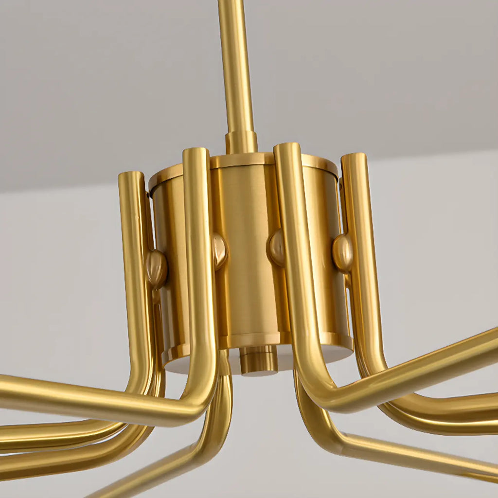 Lustre moderne en verre avec globe, longueur de suspension réglable