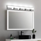 Applique murale de salle de bain au-dessus du miroir avec abat-jour