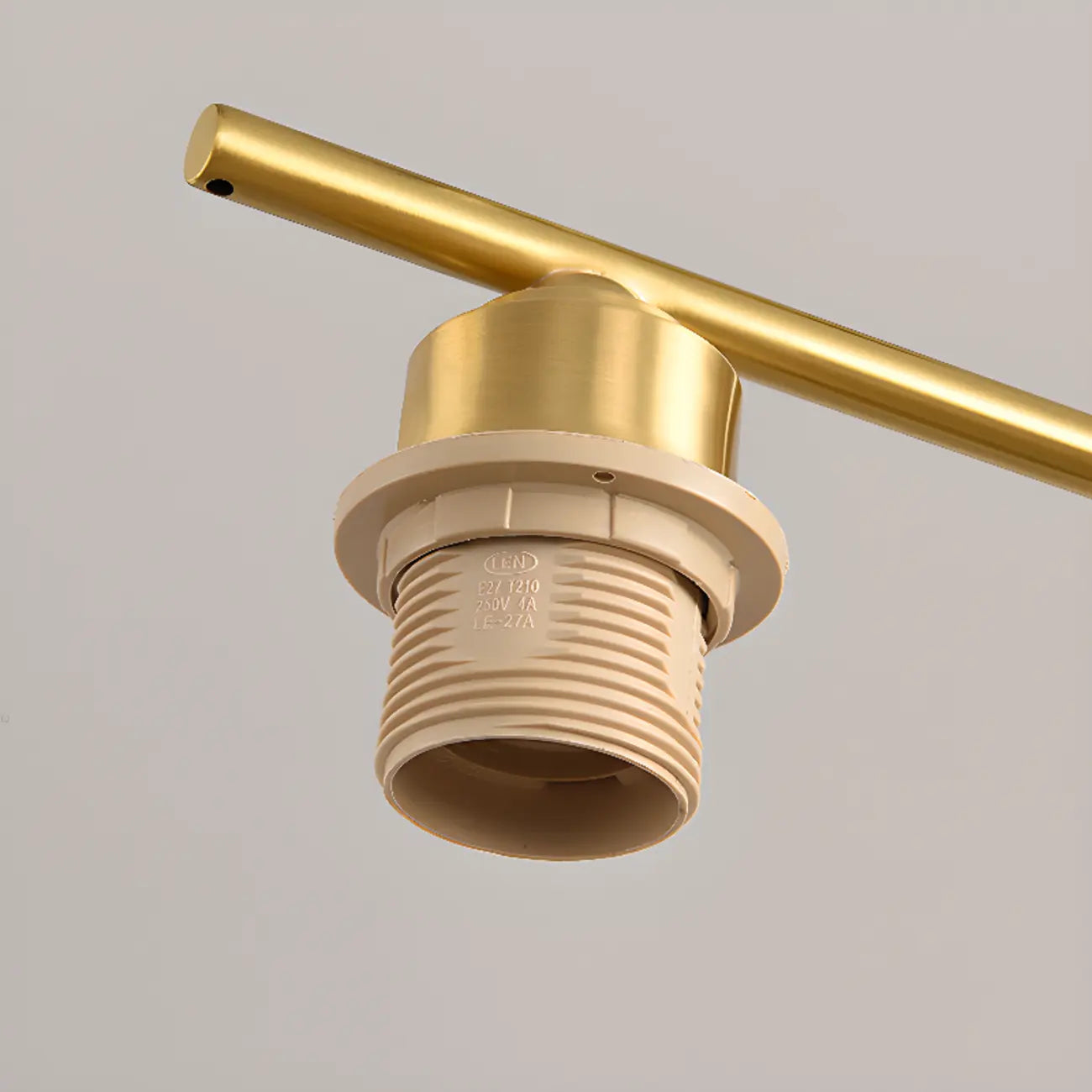 Lustre moderne en verre avec globe, longueur de suspension réglable