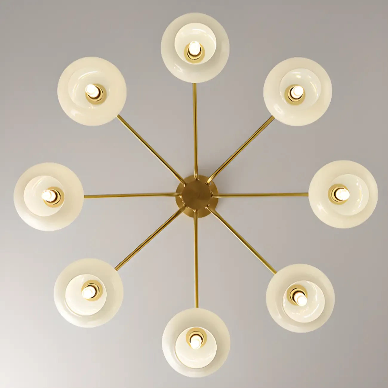 Lustre moderne en verre avec globe, longueur de suspension réglable