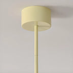 Lampadario moderno a 8 luci con globo in vetro e design regolabile